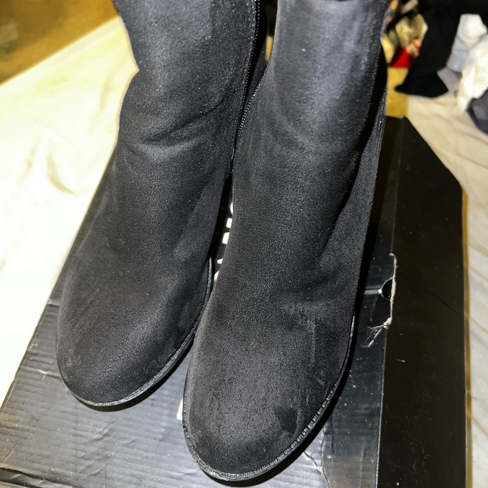 Black Heeled Boots